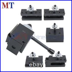 Quick Change Tool Post CA 250-444 Wedge Design Fits 14-20 Inch Lathe Swing