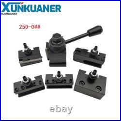 Quick Change Tool Post Holder Kit 250-000 Wedge GIB Type Cuniform For CNC Lathe