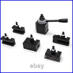 Quick Change Tool Post Holder Set AXA 250-100 (6 pcs) Quick Change Tool Post Holder Set AXA 250-100 (6 pcs)