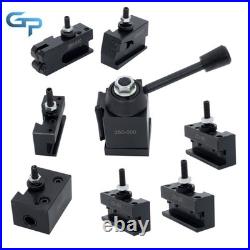Quick Change Tool Post Holder Set Mini Lathe Up to 8 OXA 250-000 8Pcs Quick Change Tool Post Holder Set Mini Lathe Up to 8 OXA 250-000 8Pcs