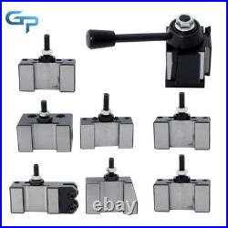 Quick Change Tool Post Holder Set Mini Lathe Up to 8 OXA 250-000 8Pcs