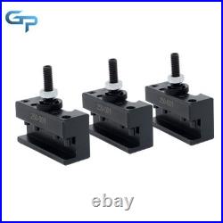 Quick Change Tool Post Holder Set Mini Lathe Up to 8 OXA 250-000 8Pcs