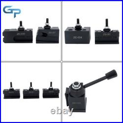 Quick Change Tool Post Holder Set Mini Lathe Up to 8 OXA 250-000 8Pcs