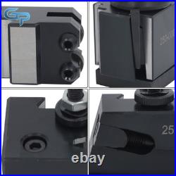Quick Change Tool Post Holder Set Mini Lathe Up to 8 OXA 250-000 8Pcs