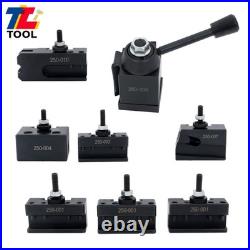 Quick Change Tool Post Holder Set OXA 250-000 Mini Lathe Up to 8 8Pcs