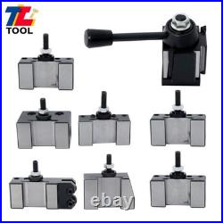 Quick Change Tool Post Holder Set OXA 250-000 Mini Lathe Up to 8 8Pcs