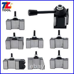 Quick Change Tool Post Holder Set OXA 250-000 Mini Lathe Up to 8 8Pcs