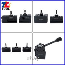 Quick Change Tool Post Holder Set OXA 250-000 Mini Lathe Up to 8 8Pcs