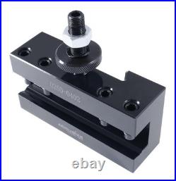 Quick Change Tool Post Holder for Boring Turning Facing, 1'' Max Hold