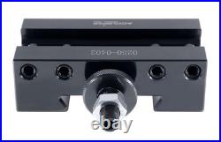 Quick Change Tool Post Holder for Boring Turning Facing, 1'' Max Hold