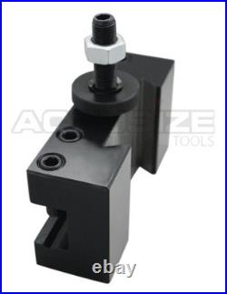 Quick Change Tool Post Holder for Boring Turning Facing, 1'' Max Hold