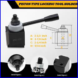 Quick Change Tool Post Set 6-12 Lathe Swing 250-100 250-101, 250-102, 250-10