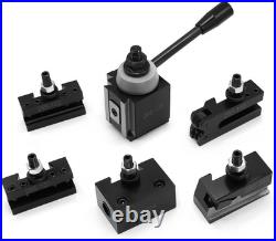 Quick Change Tool Post Set 6-12 Lathe Swing 250-100 250-101, 250-102, 250-10