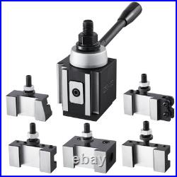 Quick Change Tool Post Set 6 Pcs Lathe Tool Holders for 6-12 Mini Lathe Swing Quick Change Tool Post Set 6 Pcs Lathe Tool Holders for 6-12 Mini Lathe Swing