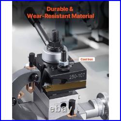 Quick Change Tool Post Set 6 Pieces Includes Lathe Tool Holders Wedge Type Tool