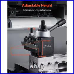 Quick Change Tool Post Set 6 Pieces Includes Lathe Tool Holders Wedge Type Tool