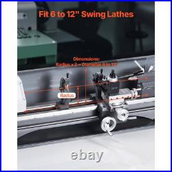 Quick Change Tool Post Set 6 Pieces Includes Lathe Tool Holders Wedge Type Tool