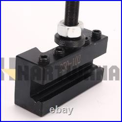 Quick Change Tool Post Set 7 Pcs Lathe Tool Holders For Mini Lathe Up to 8