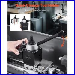 Quick Change Tool Post Set 8 Pcs Lathe Tool Holders for 10-15 Mini Lathe Swing