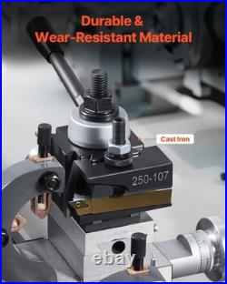 Quick Change Tool Post Set 8 Pcs Lathe Tool Holders for 6-12 Mini Lathe Swing