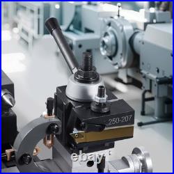 Quick Change Tool Post Set 8 Pcs Lathe Tool Holders for 6-12 Mini Lathe Swing