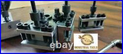 Quick Change Tool Post T63 Set Colchester, Harrison, Bantam 25mm Capacity Wooden