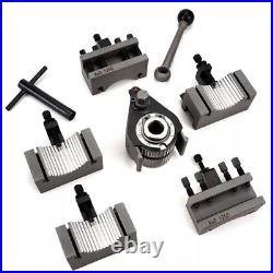 Quick Change Tool Post With 5pcs Holders 40 Position for Swing 120-220mm Lathe Quick Change Tool Post With 5pcs Holders 40 Position for Swing 120-220mm Lathe