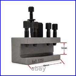 Quick Change Tool Post With 5pcs Holders 40 Position for Swing 120-220mm Lathe