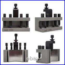 Quick Change Tool Post With 5pcs Holders 40 Position for Swing 120-220mm Lathe