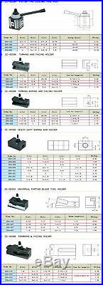 Quick Change Toolpost Piston 200Series Tool Post Holder 250-200 for Lathe CNC