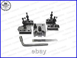 Quick Change Toolpost Set 10 Pieces Set T37 MIfords ML7 Wooden Box Dexons type Quick Change Toolpost Set 10 Pieces Set T37 MIfords ML7 Wooden Box Dexons type