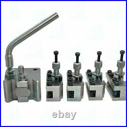 Quick Change Toolpost Set 13 Pcs Set T37 ML7 Lathe center height90-115GURUNANAK Quick Change Toolpost Set 13 Pcs Set T37 ML7 Lathe center height90-115GURUNANAK
