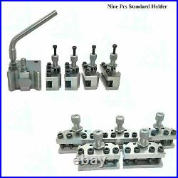 Quick Change Toolpost Set 13 Pcs Set T37 ML7 Lathe center height90-115GURUNANAK Quick Change Toolpost Set 13 Pcs Set T37 ML7 Lathe center height90-115GURUNANAK