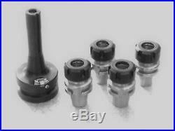 R8 Quick Change Tooling with Low profile ER25 Collet Adapters Bridgeport tools