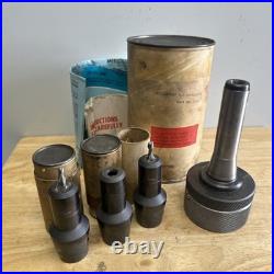 Rapidaptor R8 Quick Change Tool Holder Kingmann-White For Bridgeport J Head Mill