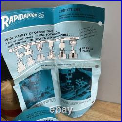 Rapidaptor R8 Quick Change Tool Holder Kingmann-White For Bridgeport J Head Mill