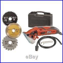 Rotorazer Saw With 3 Quick Change Blade And Dust Extraction System Tools NEW