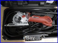 Rotorazer Saw with 3 Quick Change Blade and Dust Extraction System Red