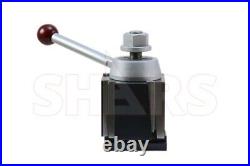 SHARS 14-20 CA 444 Wedge Quick Change Tool Post 250-444 CNC + Certificate R SHARS 14-20 CA 444 Wedge Quick Change Tool Post 250-444 CNC + Certificate R