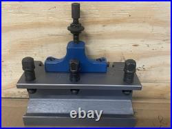 SPI MULTIQUICK / MULTIFIX MODEL B TOOL POST with3 HOLDERS Made in Switzerland