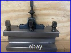 SPI MULTIQUICK / MULTIFIX MODEL B TOOL POST with3 HOLDERS Made in Switzerland