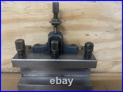 SPI MULTIQUICK / MULTIFIX MODEL B TOOL POST with3 HOLDERS Made in Switzerland