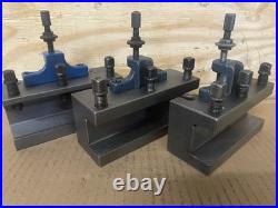 SPI MULTIQUICK / MULTIFIX MODEL B TOOL POST with3 HOLDERS Made in Switzerland