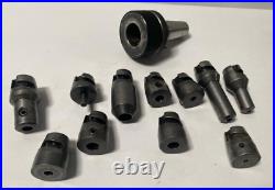 Set of Universal Kwik-Switch 30 Mill Adapter Tool Holders Quick Change CT-301-C Set of Universal Kwik-Switch 30 Mill Adapter Tool Holders Quick Change CT-301-C
