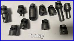 Set of Universal Kwik-Switch 30 Mill Adapter Tool Holders Quick Change CT-301-C Set of Universal Kwik-Switch 30 Mill Adapter Tool Holders Quick Change CT-301-C