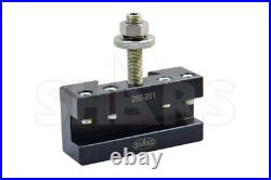 Shars 10 15 CNC BXA Wedge Quick Change Tool Post Set 250-222 + Certificate M Shars 10 15 CNC BXA Wedge Quick Change Tool Post Set 250-222 + Certificate M