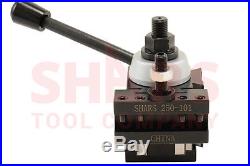 Shars 14-20 CNC Lathe CA Piston Quick Change Tool Post Set 250-400 Aloris New
