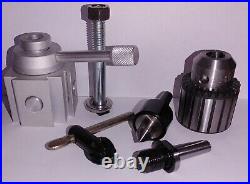 Sherline Lathe Quick Change Tool Post and Tooling Package NEW with parting blade Sherline Lathe Quick Change Tool Post and Tooling Package NEW with parting blade