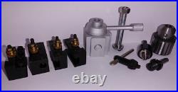 Sherline Lathe Quick Change Tool Post and Tooling Package NEW with parting blade
