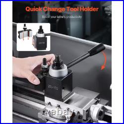 Skyshalo Quick Change Tool Post Set 8Pcs Lathe Tool Holders Wedge Type Tool Post